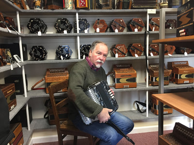 We loved the stop at the Button Box accordion shop in Sunderland, MA